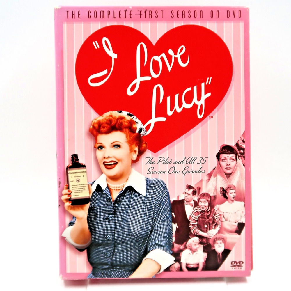 I Love Lucy The Complete First Season DVD 1951 Lucille Ball Desi Arnaz 7-Disc